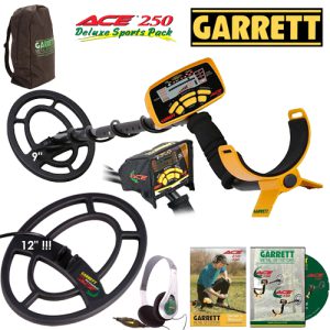 Garrett Ace 250 Dedektör (2 başlıklı full paket)